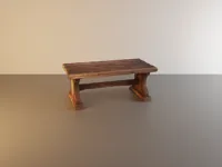 Table de taverne carrée pour jeux de figurines — photo 1