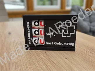 Duplo Geschenkbox 3-fach "Rammstein"