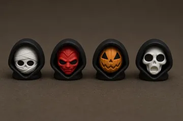 Objeto manipulable: Pumpkin Face Clicker — vista de referencia 3