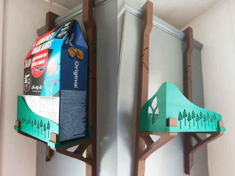 Cereal Tree   –modular hanging shelf