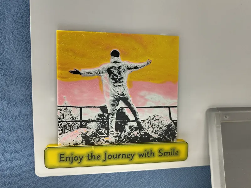 HueForge Photo Magnet Stand