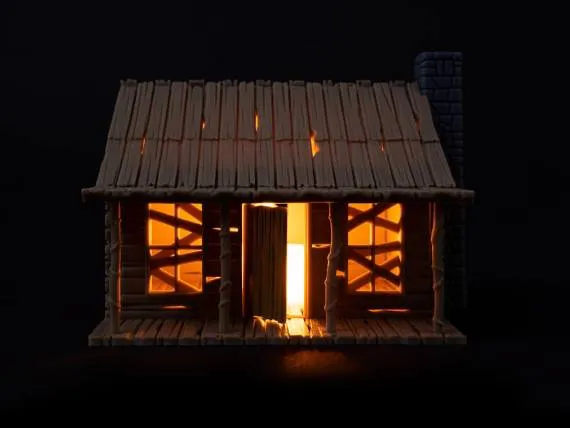 Haunted Cabin – 3D Printable Horror House