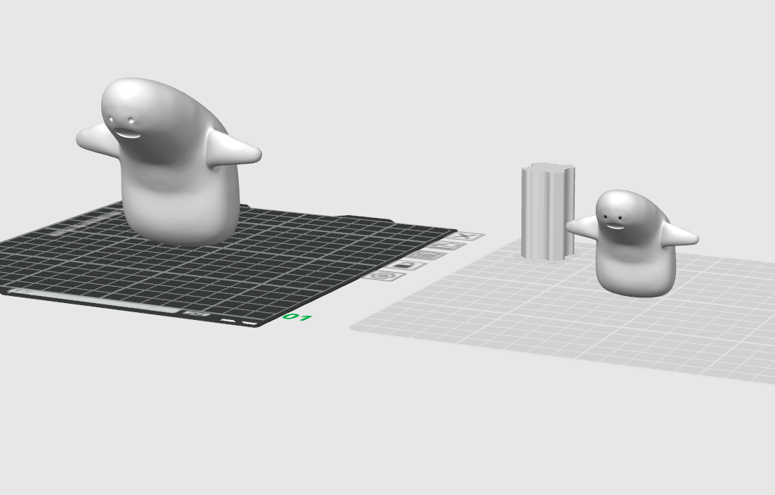 Miniatura 6 do modelo 3D 慵懒躺平鸭 电脑桌摆件 桌面摆件 装饰品