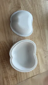 0.2mm layer, 2 walls, 15% infill  Male mold scaled to 97%