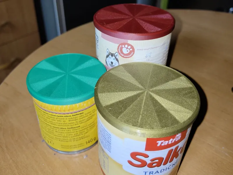 lid for a food tin