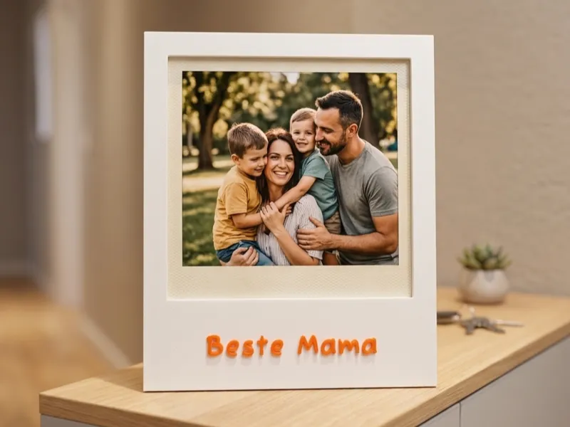 Polaroid Rahmen für die beste Mama "Beste Mama"