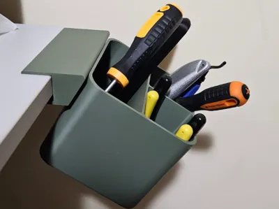 Tool Bucket with Table clamp