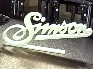Simson Logo Aufsteller