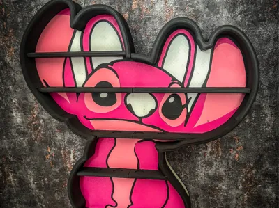 Tonie Tonies Shelf Pink Monster Base