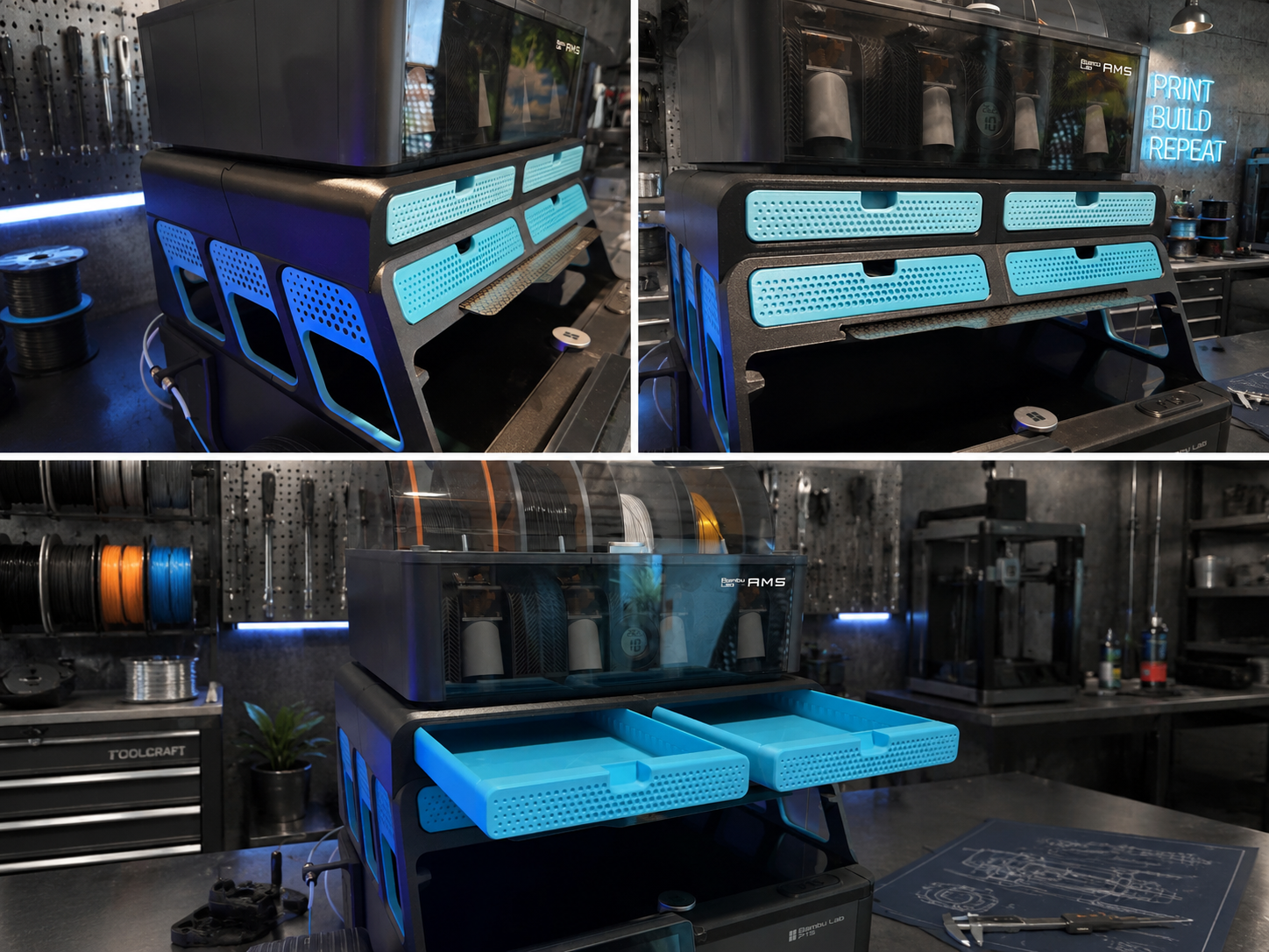 BLV - AMS - Riser - Drawer Upgrade