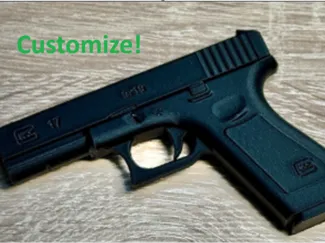 GUN KEYCHAIN!