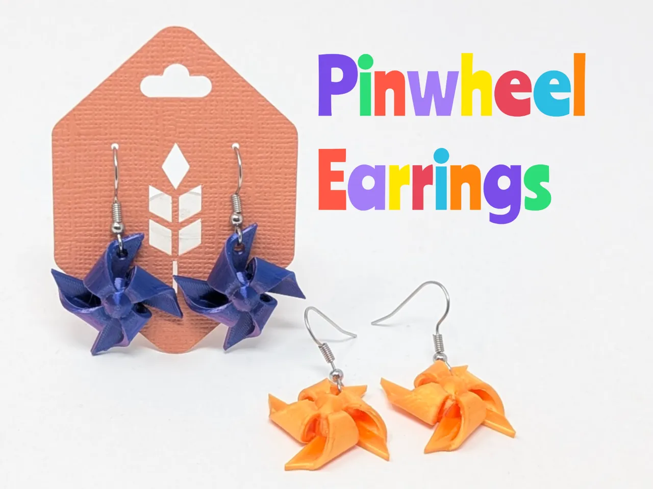 Pinwheel Earrings view 2
