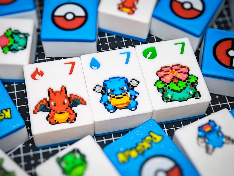 宝可梦 x 麻将 完整144张 | Pokemon x Mahjong