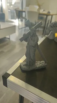 Modelo para impresión 3D: jesus trägt sein kreuz — vista de referencia 3