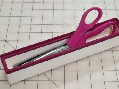 Scissors Single - Gridfinity Bin 6x1