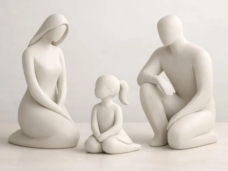 Famiglia Minimal - Bomboniera Comunione e Cresima