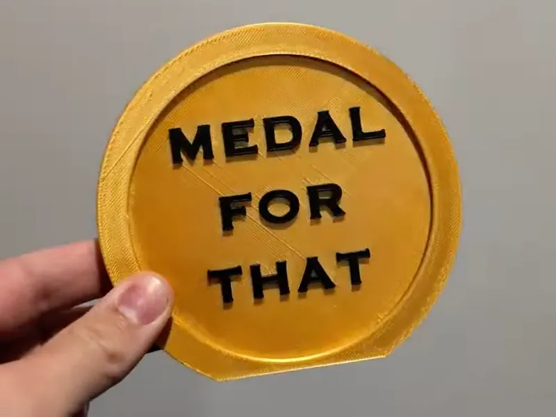 Medal for that