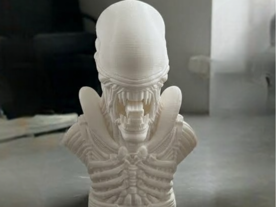 Alien Bust 3D Print Model 274
