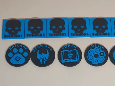 Custom tokens for ttrpg
