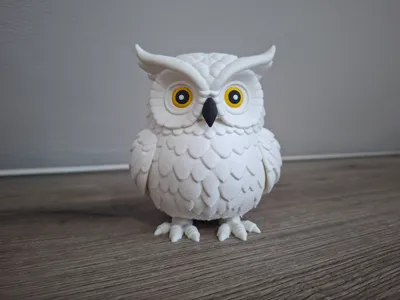 Owl Hedviga from Harry Potter - Multiparts remix
