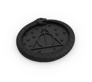 Bandeja organizadora: Goth Harry Potter Jewelry Tray Deathly Hallows — vista de referencia 4