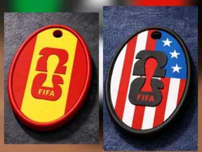WC 2026 key chain