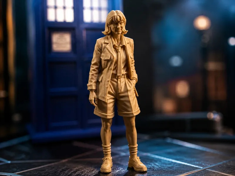 Bernice Summerfield – Dr. Who Figure – 1/10 Scale
