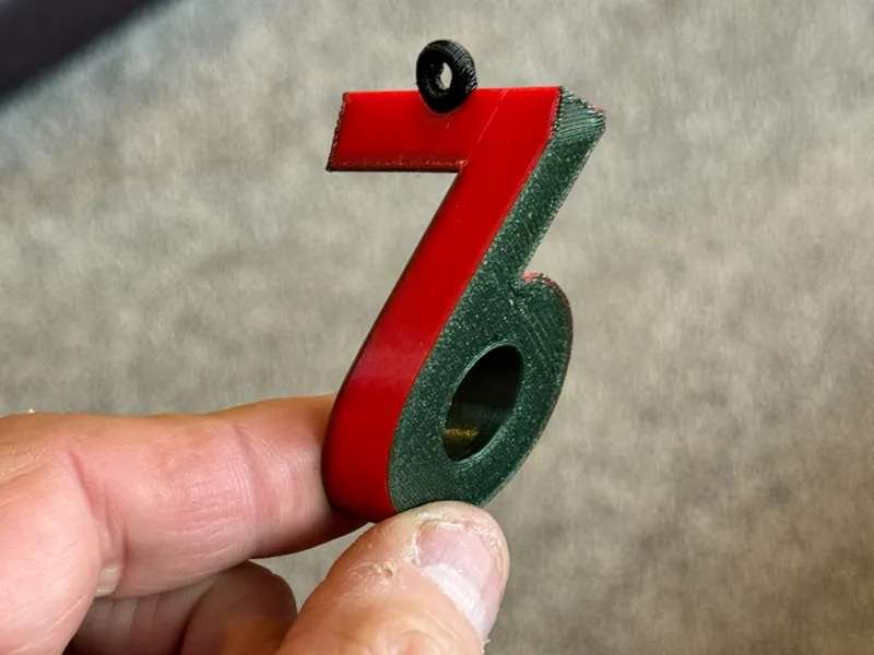 6 or 7 Ornament