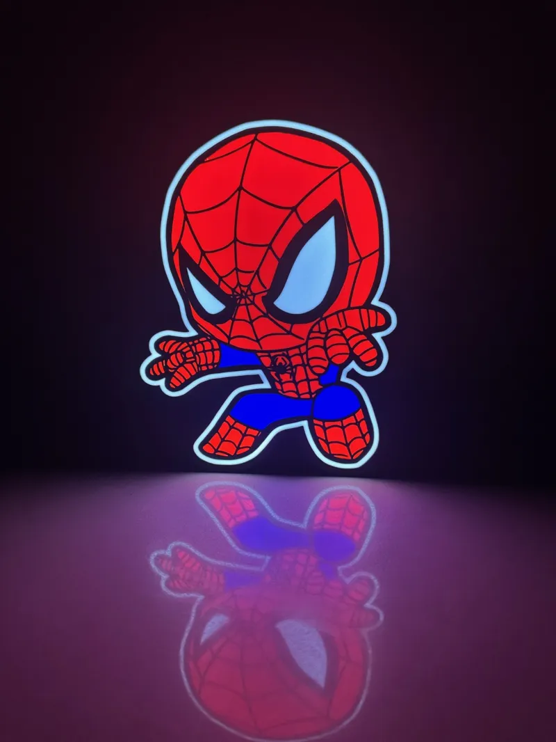 Spiderman Light Box