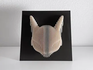 Mewtwo Layered Sculpture