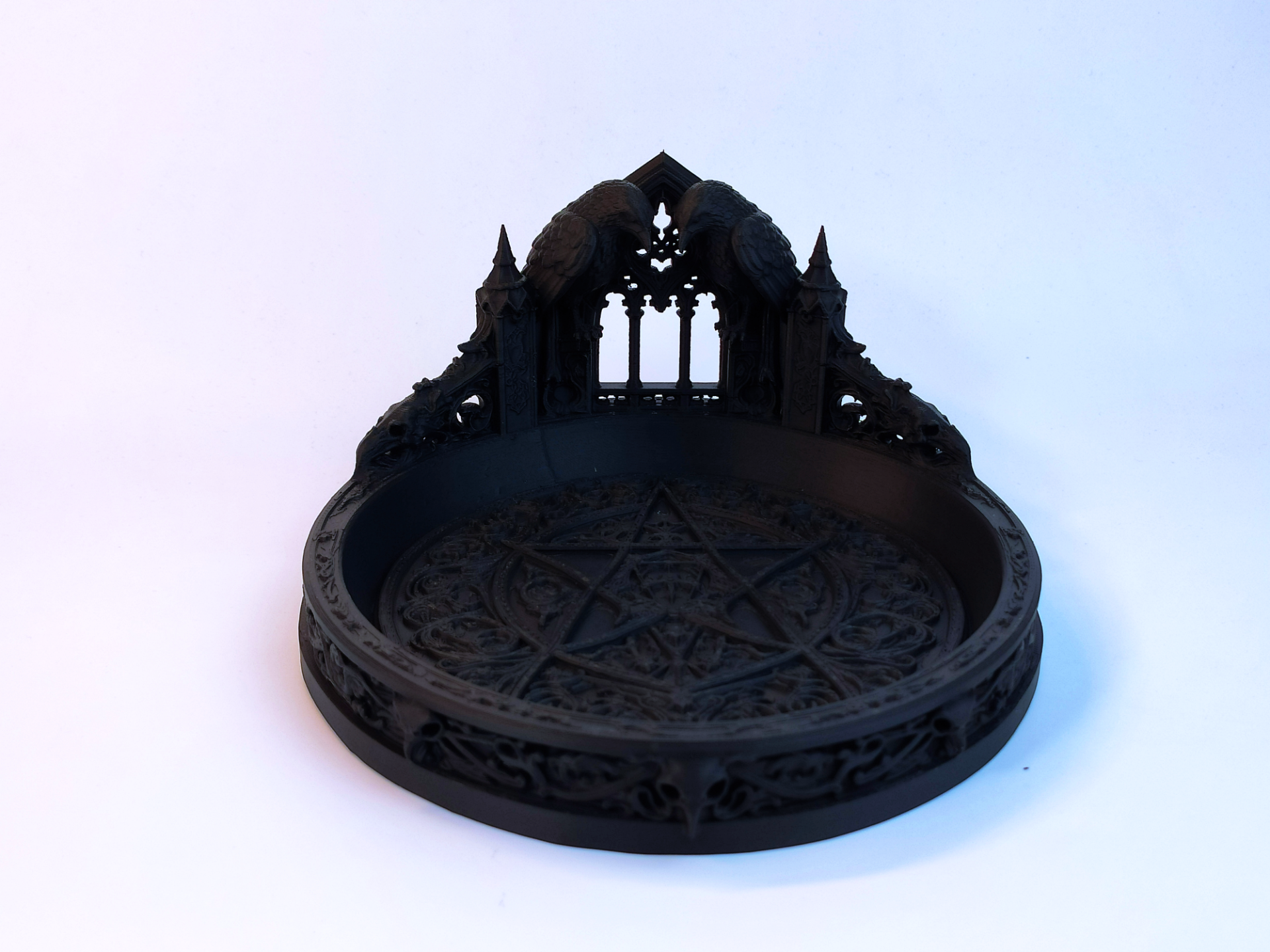 Gothic Jewelry Box Crows / Organizer Tray