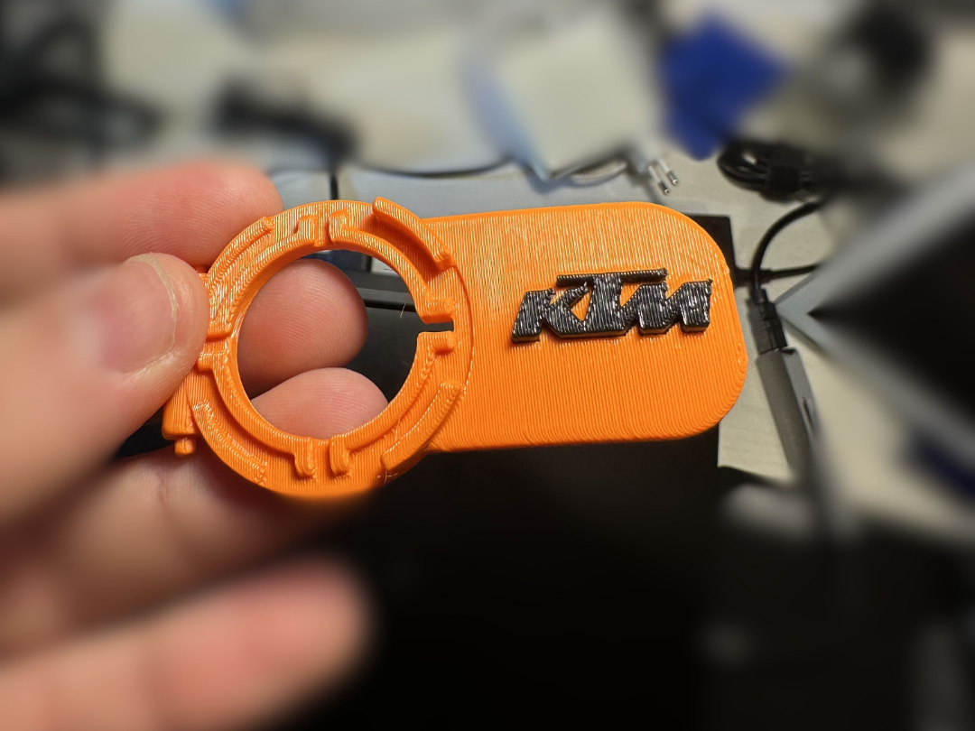 Leva Quad Lock con logo KTM