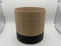 Heart Planter - Dual Color Version (Bottom Rim)