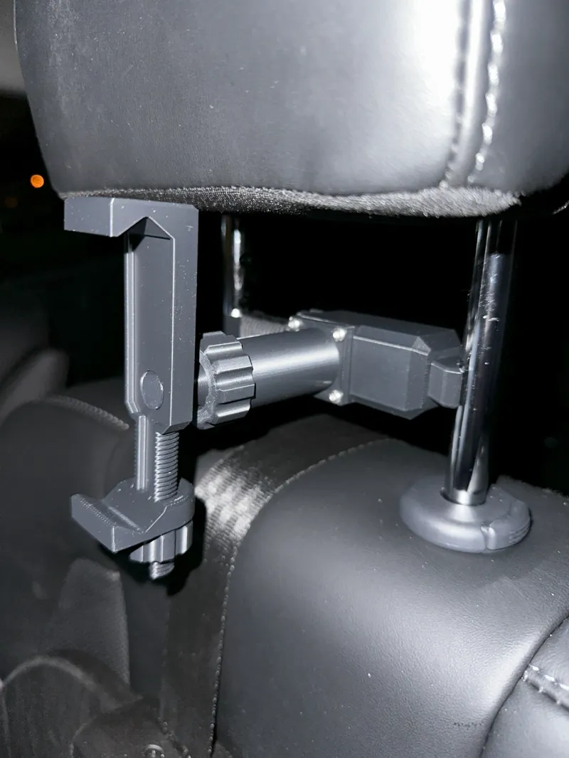Universal Modular Car Headrest Phone Mount