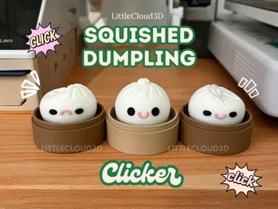 Squished Dumpling Clickers