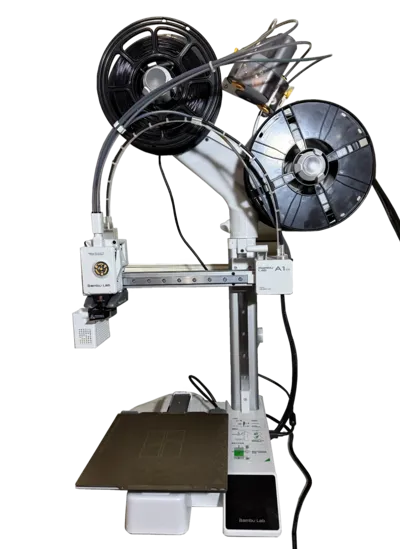 AMS lite top mount kit, top mount, top bracket for A1 mini - rotatable