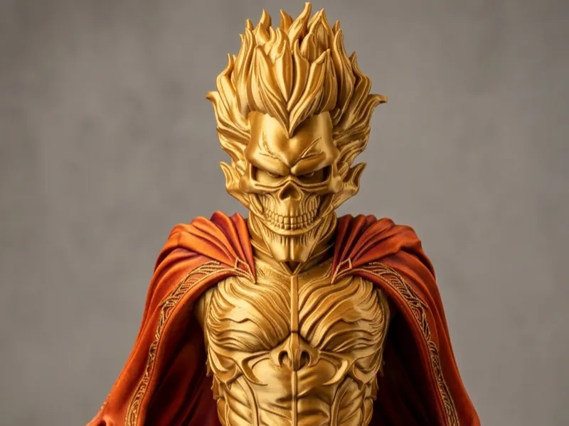 Hellfire Skull Lord Bust
