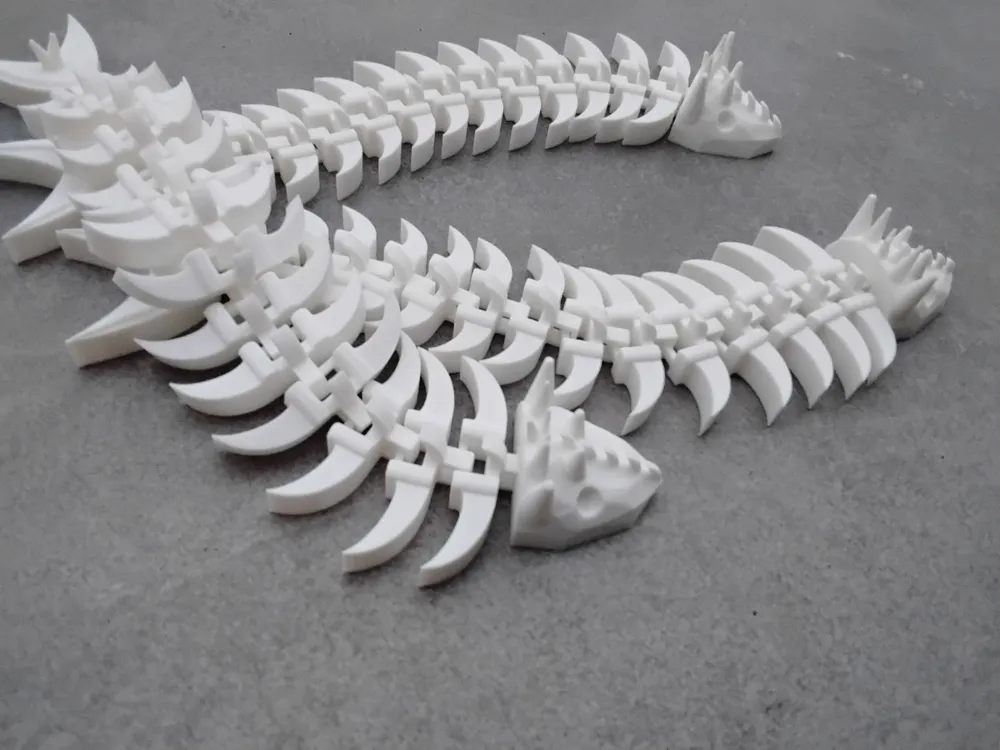 Skeleton of a monster by Puszysty baran - MakerWorld