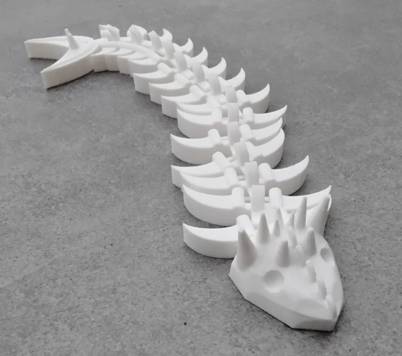Skeleton of a monster