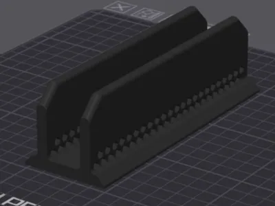 Minimalist Vertical Laptop Stand 21mm 
