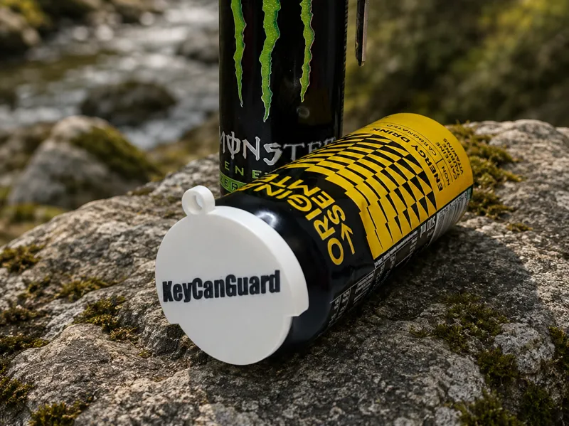 KeyCanGuard - Protective Can Cover with Keychain