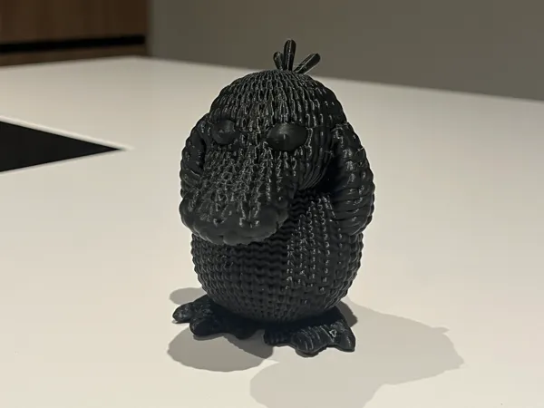 Psyduck tricoté mignon