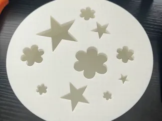Simple Flower and Star Jewelry box 