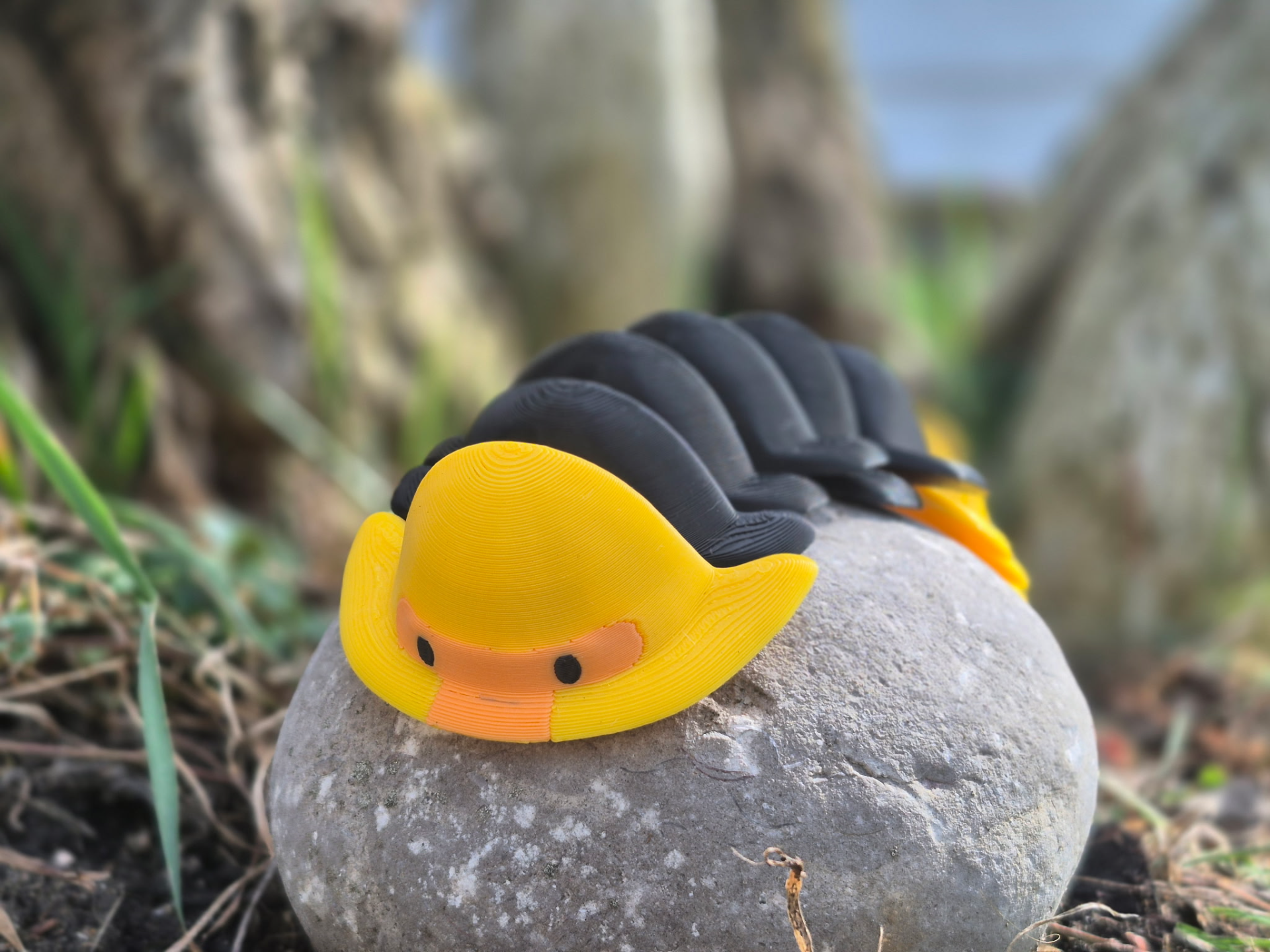 Articulated Rubber Duck Isopod, no support