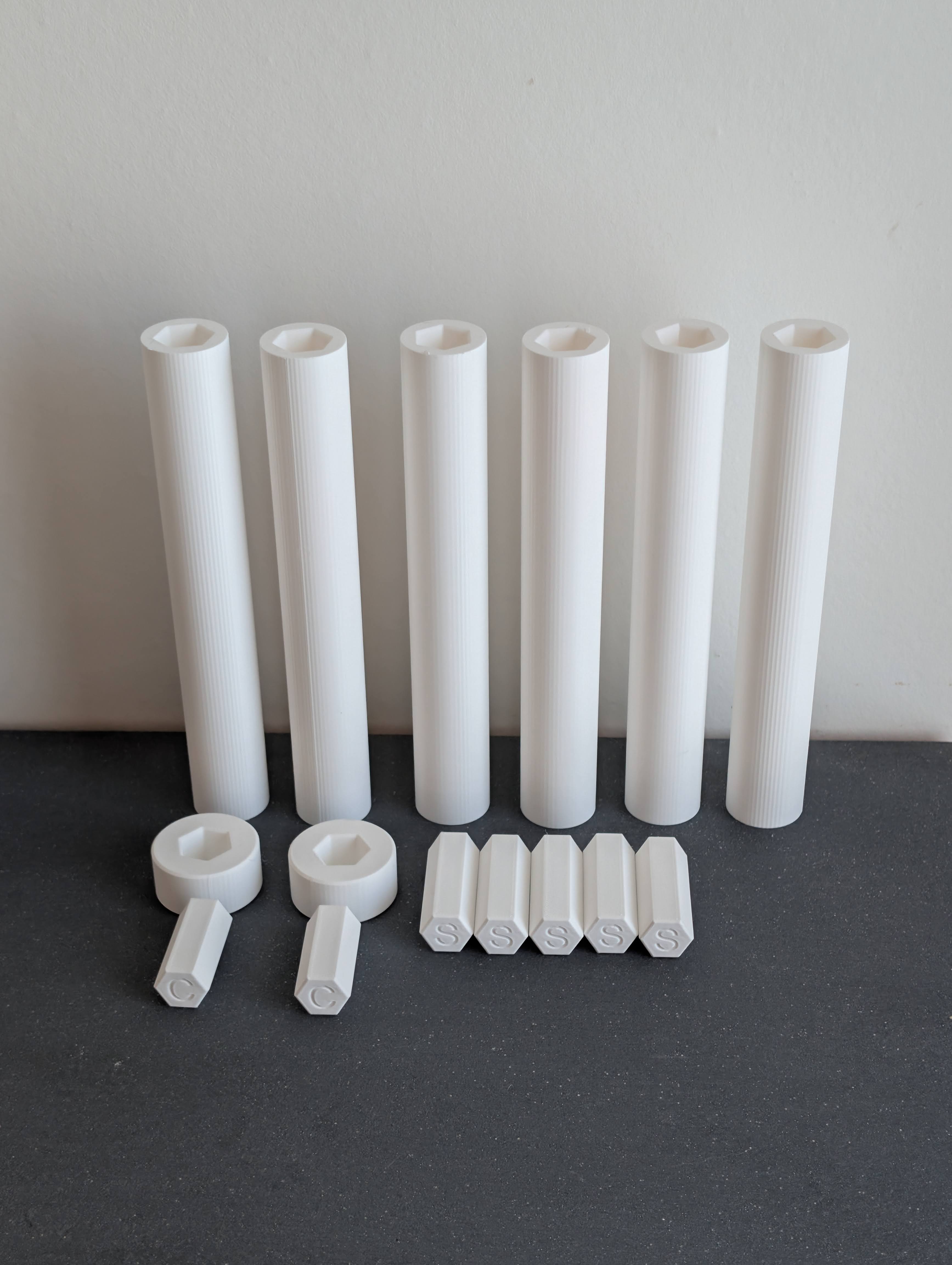 Parametric Modular Rod - Any Length V2 - 1