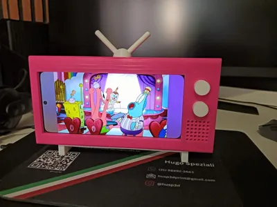 Husp3D - Mini TV Phone Holder - v1.0