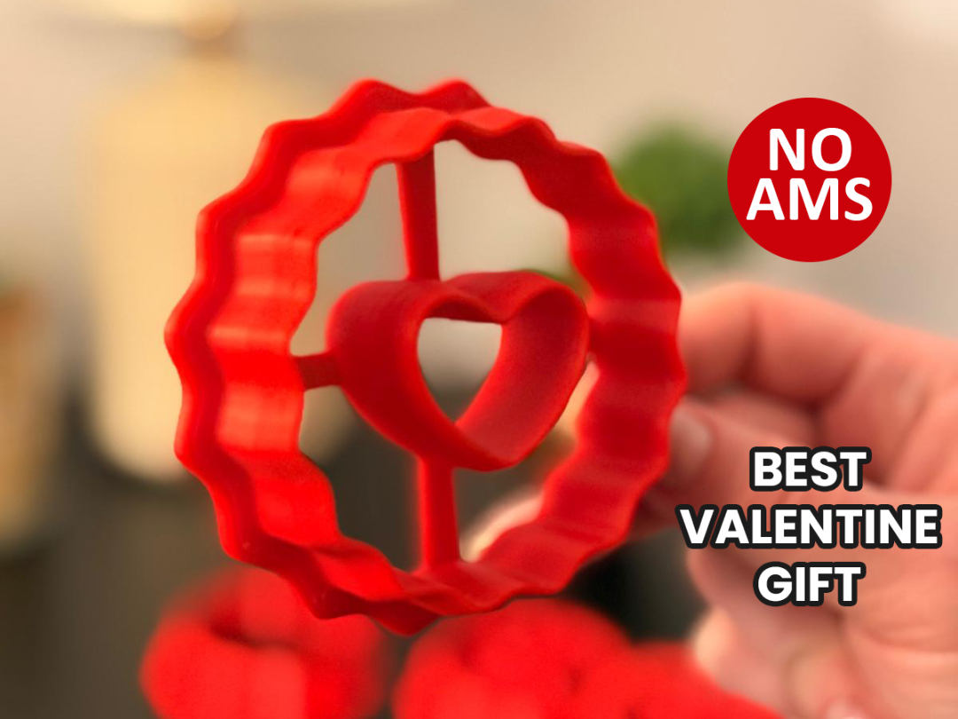 Valentine Linzer Cookie Cutters - 4 Shapes | V2