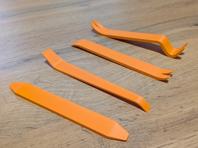 Plastic trim removal tools