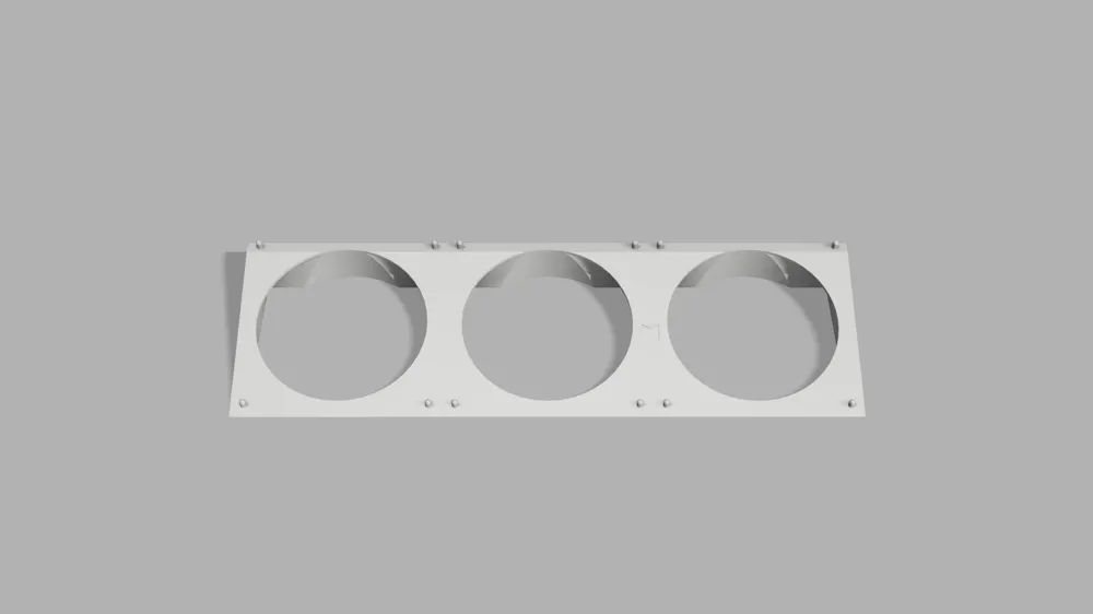 120/240/360mm Fan Riser for your Desktop - Free 3D Print Model - MakerWorld