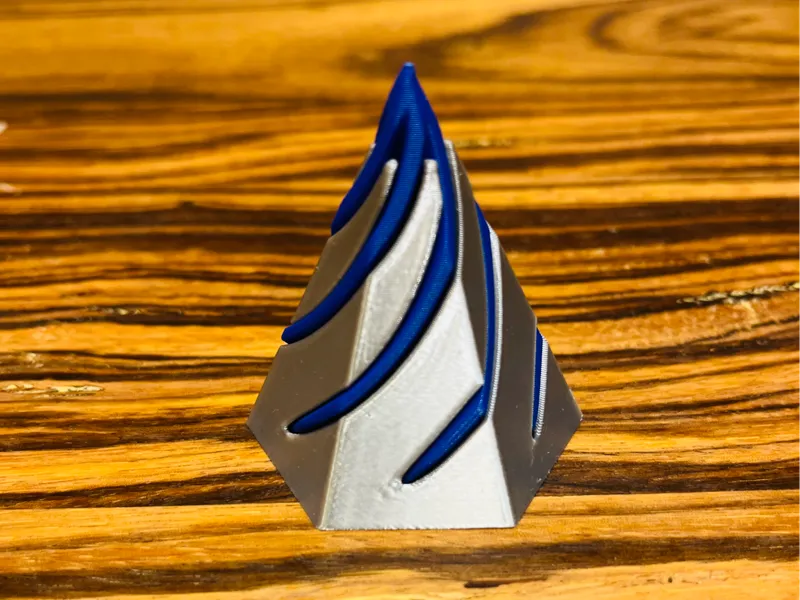 Pass through Pyramid Fidget